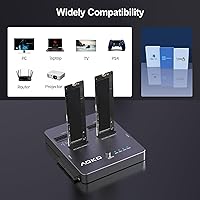AOKO M.2 NVMe SSD Cloner, Dual-Bay 4-in-1 Hard Drive Duplicator/Reader — image 6