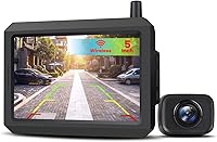 AUTO-VOX W7 Wireless Backup Camera 5″ HD Monitor — image 1