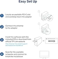 TP-Link Archer T4E AC1200 PCIe WiFi Card — image 7