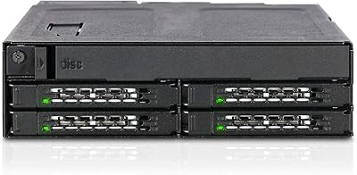 ICY DOCK ToughArmor MB604SPO-B 4 Bay 2.5 SSD/HDD & Optical Disk Drive Enclosure