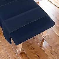 Cottingon 3 Piece Massage Table Sheet Set, Navy Blue — image 7
