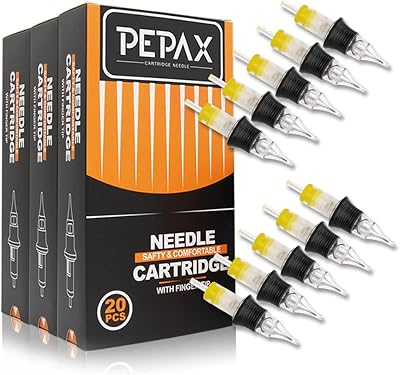 Ruicoo Tattoo Cartridge Needles 60Pcs - 0.35mm #12 Round Liner