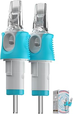 HAWINK 9RM Tattoo Needles Cartridge #10 Bugpin 9 Curved/Round Magnum 40PCS