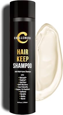 Challenger Men's Hair Keep Shampoo, 10 Oz.