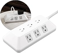 GE 9-Outlet Surge Protector 2480J, 6ft Cord — image 2