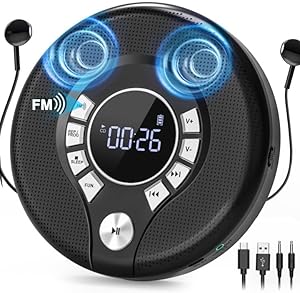 Greadio CD37 Portable CD Player Review