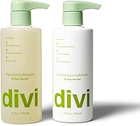 Divi Shampoo and Conditioner Set for Women and Men, 2 x 12 Fl Oz — image 1