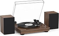 RetroAudio JM-108 Vinyl Record Player with Bluetooth — image 1