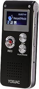YOXIJAC 8GB Digital Voice Recorder Review