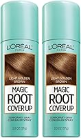 L'Oreal Paris Magic Root Cover Up Temporary Gray Concealer Spray Light Golden Brown 5.6oz — image 1