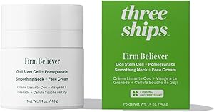 Three Ships Firm Believer Goji Stem Cell + Pomegranate Smoothing Neck + Face Cream 1.4oz Review