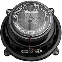 Hifonics ZS-525CX Zeus 5.25 Inch 2 Way Car Audio Coaxial Speakers — image 6