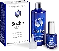 Seche Vive Instant Gel Effect Top Coat, 4 oz & 0.5 oz Refill — image 1