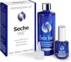 Seche Vive Instant Gel Effect Top Coat, 4 oz & 0.5 oz Refill Review