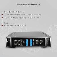 Rockville RXH-F5 3200W 5-Channel Car Amplifier — image 8