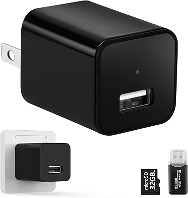 Laboom CT32-1021 USB Charger Camera with 32GB SD Card