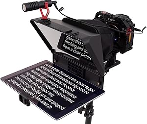 Inmei A10 Portable Teleprompter for Smartphones & DSLR Cameras Review