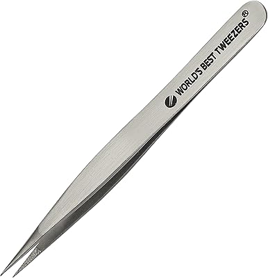 World's Best Tweezers Splinter Out Needle Nose Tweezers