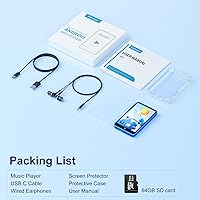 Fanvace 80GB MP3 Player with Bluetooth and WiFi — image 9