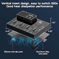 MAIWO M.2 NVMe SSD Cloner Duplicator 4 Bay Docking Station — image 6