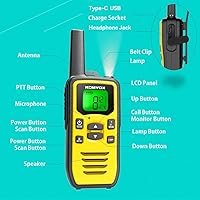 KOMVOX GT60-Y-2P Walkie Talkies — image 8