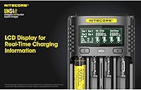 Nitecore UMS4 Intelligent USB Four Slot Quick Battery Charger — image 5
