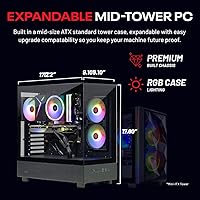 Skytech Gaming Azure 3 Gaming PC, AMD Ryzen 5 7600, NVIDIA RTX 5060, 32GB DDR5 RAM, 1TB SSD — image 7