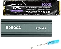 Ediloca EN760 500GB M.2 NVMe SSD with Heatsink — image 1