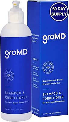GroMD Biotin Shampoo and Conditioner 10 oz