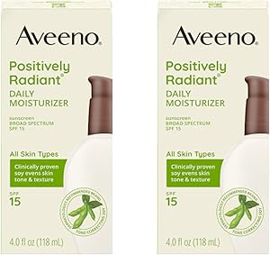 Aveeno Positively Radiant Daily Moisturizer with SPF 15, 240mL Review