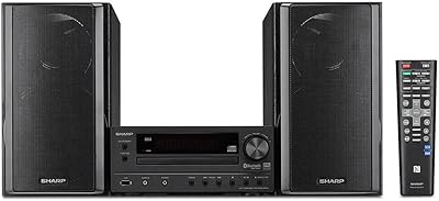 Sharp XL-HF203B Hi-Fi Component Stereo Speaker System