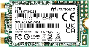 Transcend MTS425S 1TB M.2 2242 SATA III SSD