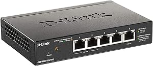 D-Link DGS-1100-05PDV2 5-Port Gigabit PoE Managed Switch Review