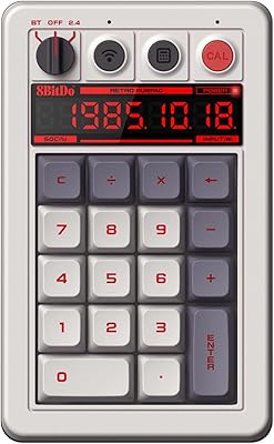 8Bitdo 18 Keys Retro Mechanical Numpad N Edition