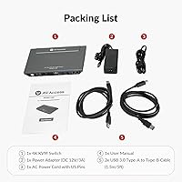 AV Access 4KSW21-DM Dual Monitor KVM Switch — image 8