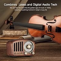 Greadio Vintage Bluetooth Speaker Radio R919W — image 3