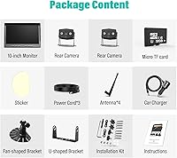 Nuoenx 10″ Wireless Backup Camera System W102 — image 7