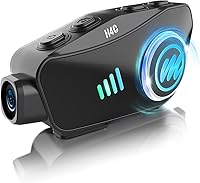 Moman H4C Motorcycle Helmet Headset with 1080P Camera — image 1
