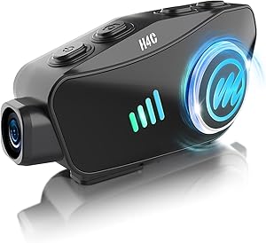 Moman H4C Motorcycle Helmet Headset with 1080P Camera Review