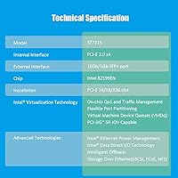 GLOTRENDS ST7315 1-Port 10Gb SFP+ Ethernet Network Card — image 8