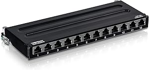 TRENDnet TC-P12C6AS 12-Port Cat6A Shielded Patch Panel Review