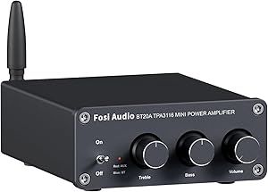 Fosi Audio BT20A Bluetooth Stereo Amplifier Review