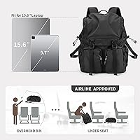 BJIAX Vintage Laptop Backpack 30L — image 5