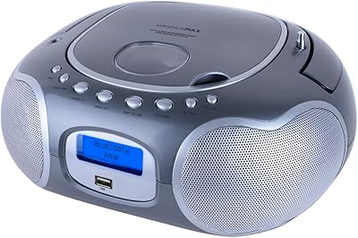 HANNLOMAX HX-309CD Portable CD/MP3 Boombox