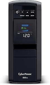 CyberPower CP850PFCLCD 850VA UPS Battery Backup Review