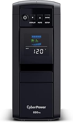 CyberPower CP850PFCLCD 850VA UPS Battery Backup