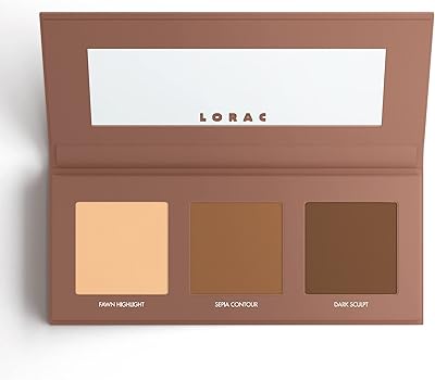 LORAC Petite PRO Contour Powder Palette Highlighter Trio2