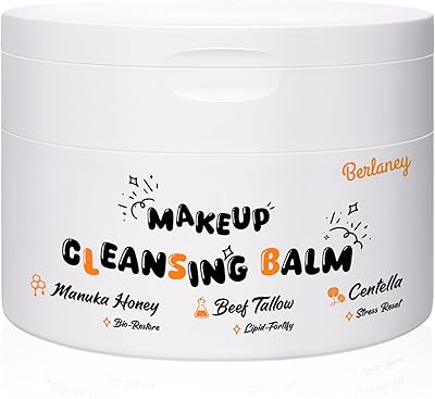 Berlaney Cleansing Makeup Remover Balm, 3.53 oz