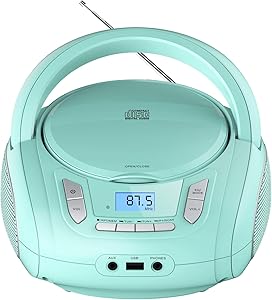 WIITHINK WTB-792 Portable CD Player Boombox Review