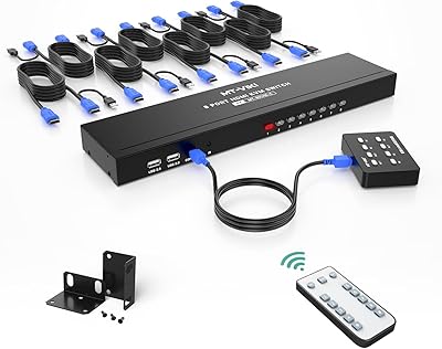 MT-VIKI 8 Port KVM Switch HDMI